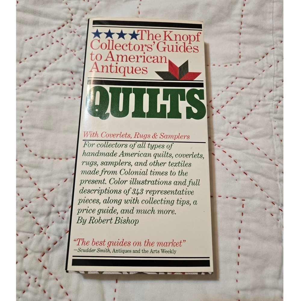 Knopf Collectors Guides American Antiques Quilts Soft Cover / Dust Jacket